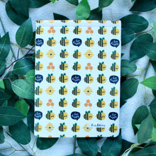 Load image into Gallery viewer, Bee Happy Book Sleeve | Last Chance + Limited Edition