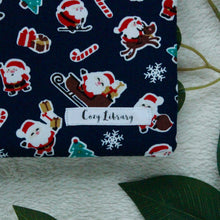 Load image into Gallery viewer, Jolly Santa Book Sleeve