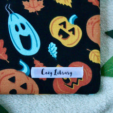 Load image into Gallery viewer, Ghostly Pumpkins Book Sleeve
