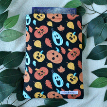 Load image into Gallery viewer, Ghostly Pumpkins Book Sleeve