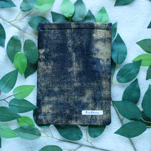 Load image into Gallery viewer, Charcoal Gold Dust Book Sleeve | Limited Edition + Last Chance