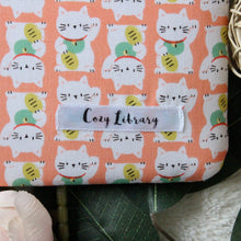 Load image into Gallery viewer, Lucky Cat Book Sleeve | Limited Edition