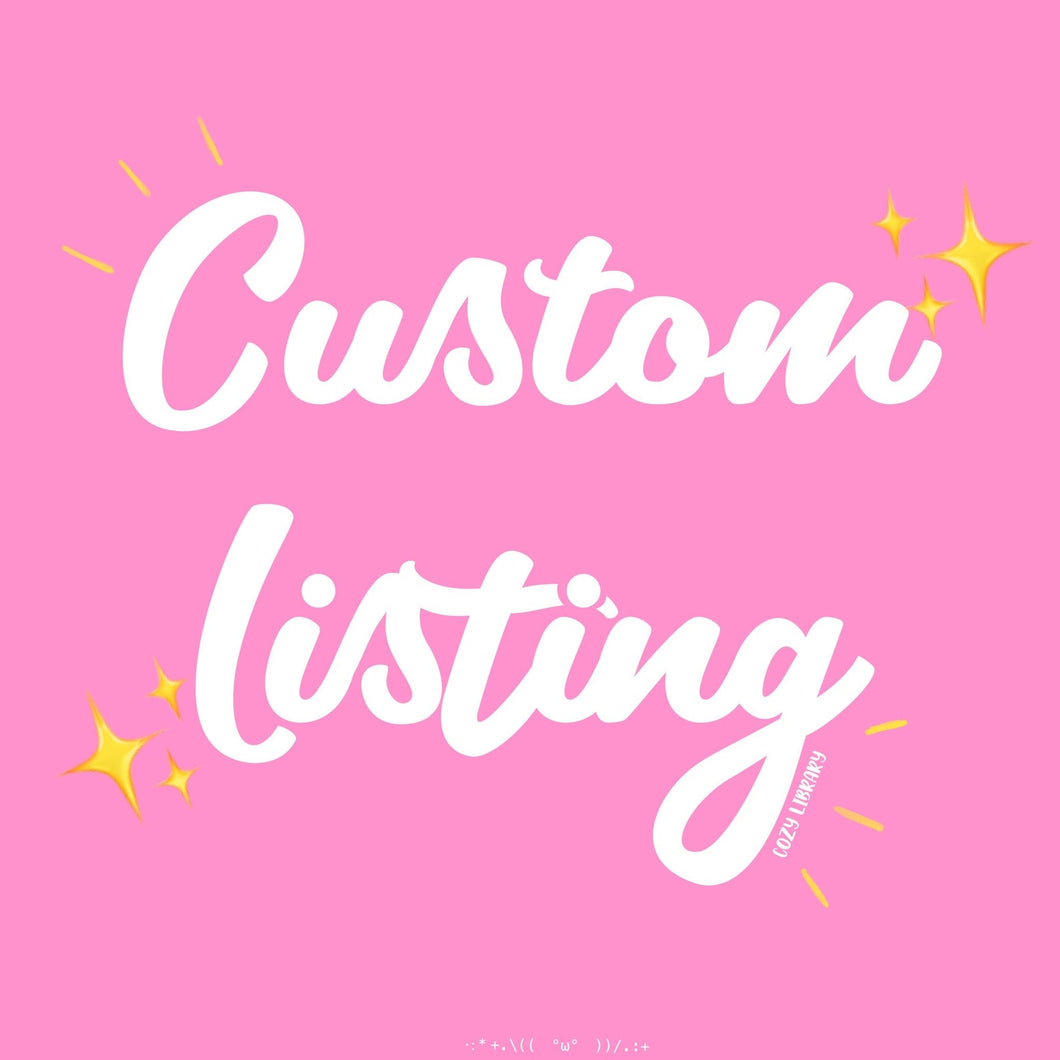 Jesseca's Custom Order