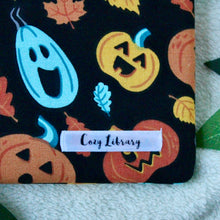 Load image into Gallery viewer, Ghostly Pumpkins Book Sleeve
